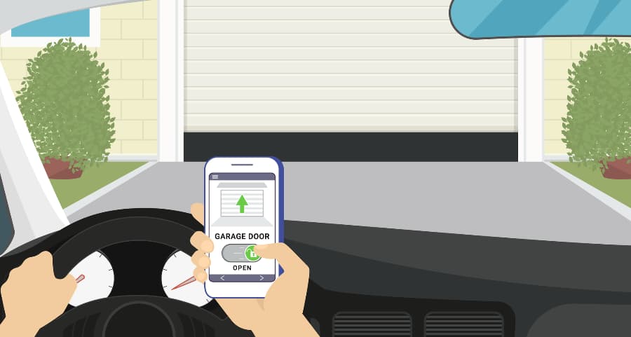 Garage door automation tips for Prescott